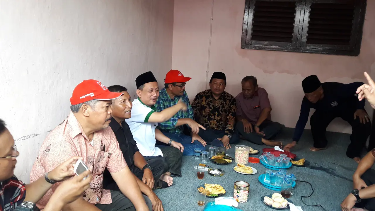  Dewan Pimpinan Wilayah (DPW) DKI Partai Kebangkitan Bangsa (PKB), Hasbiyallah Ilyas tampak menemani Djarot Saiful Hidayat berkampanye
