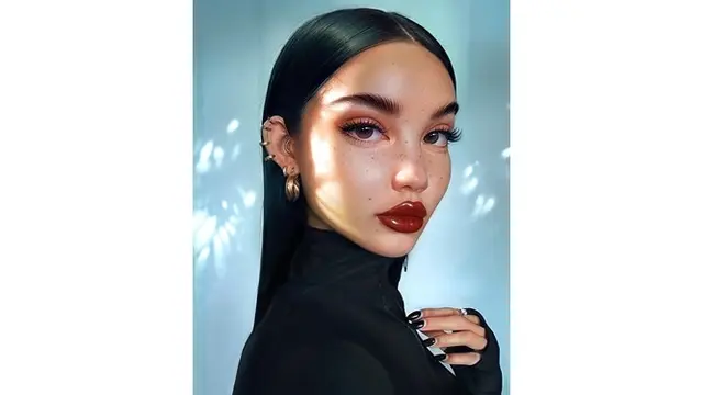 7 Ilustrasi Digital Wanita Ini Mirip Manusia Asli, Bikin Takjub