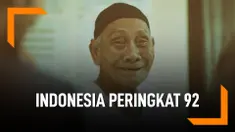 Lumayan, Indonesia Peringkat 92 Negara Paling Bahagia Dunia