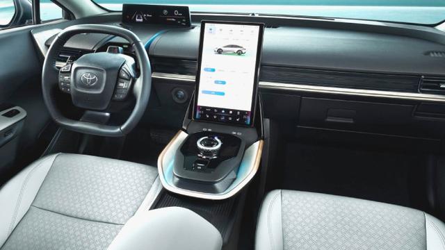 Interior sedan listrik bZ3 berdesain minimalis modern (Carnewschina)