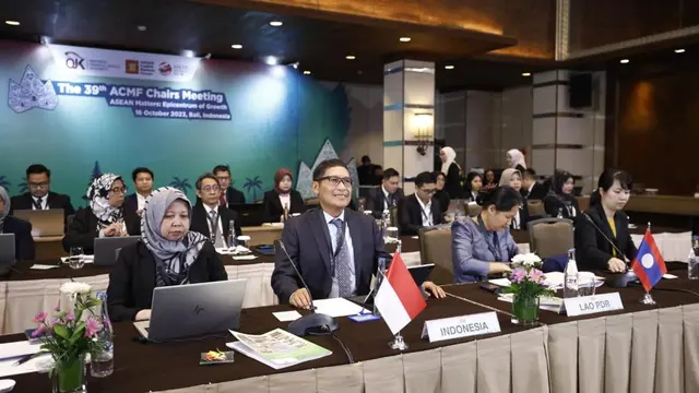 The 39th ACMF Chairs Meeting ASEAN Matters: Epicentrum of Growth, 16 Oktober 2023. (Foto: OJK)