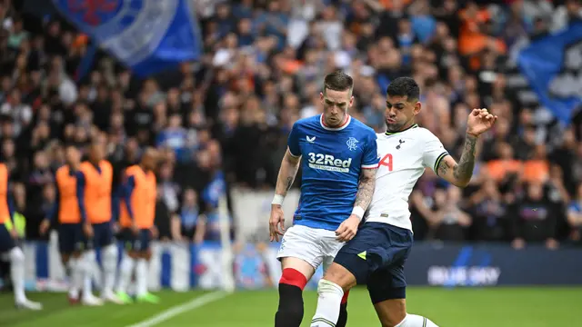 Harry Kane Cetak Dua Gol, Tottenham Menang Tipis Atas Rangers