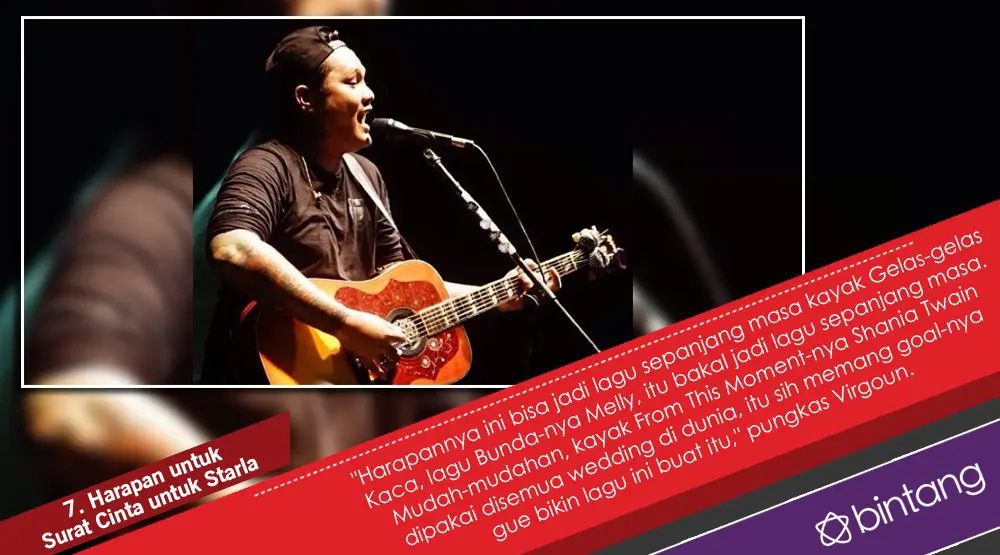 7 Fakta Menarik di Balik Single Surat Cinta untuk Starla. (Foto: Instagram/virgoun_, Desain: Nurman Abdul Hakim/Bintang.com)