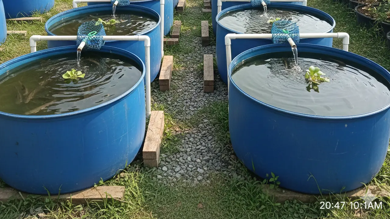 Cara Ternak Ikan Gabus di Lahan Sempit (Foto: Gemini AI)