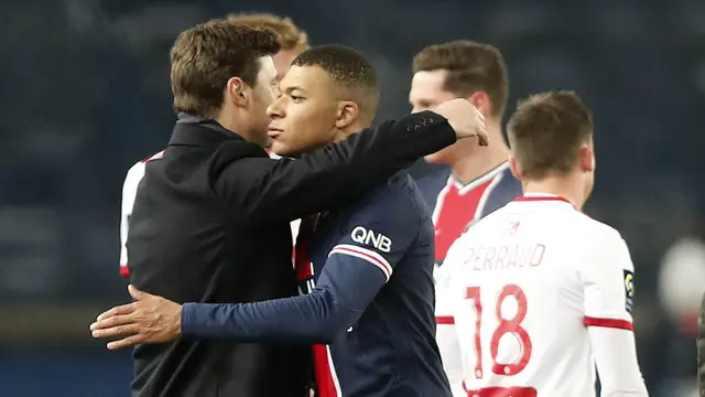 FOTO: Melihat Kehangatan Mauricio Pochettino dengan Pemain PSG