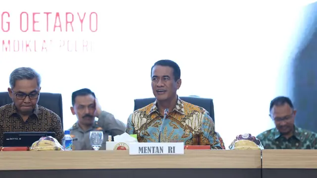 Dialog Kebangsaan Diklat Polri, Mentan Tekankan Semua Pihak Semua Turun Tangan Urus Pangan