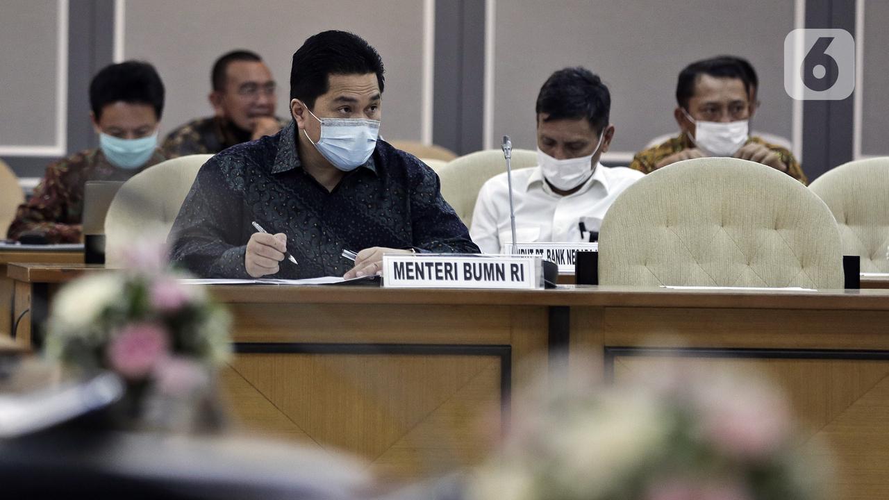 FOTO: Erick Thohir dan DPR Bahas Penyelamatan Perbankan Akibat COVID-19