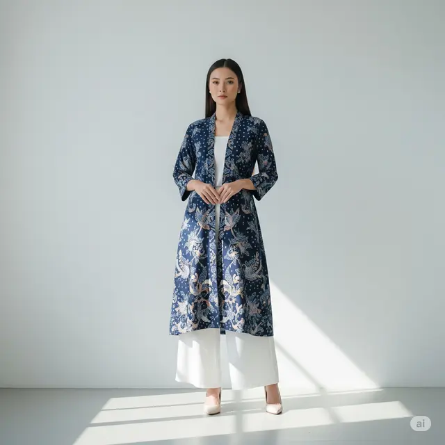 9 Model Batik Wanita Lengan Panjang untuk Kondangan yang Elegan dan Stylish