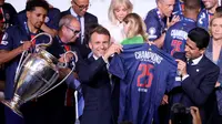 Presiden Prancis Sambut Skuad PSG yang Sukses Juara Liga Champions: Kecam Insiden Kerusuhan yang Tewaskan 2 Orang