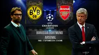 Prediksi Borussia Dortmund vs Arsenal (Liputan6.com/Andri Wiranuari)