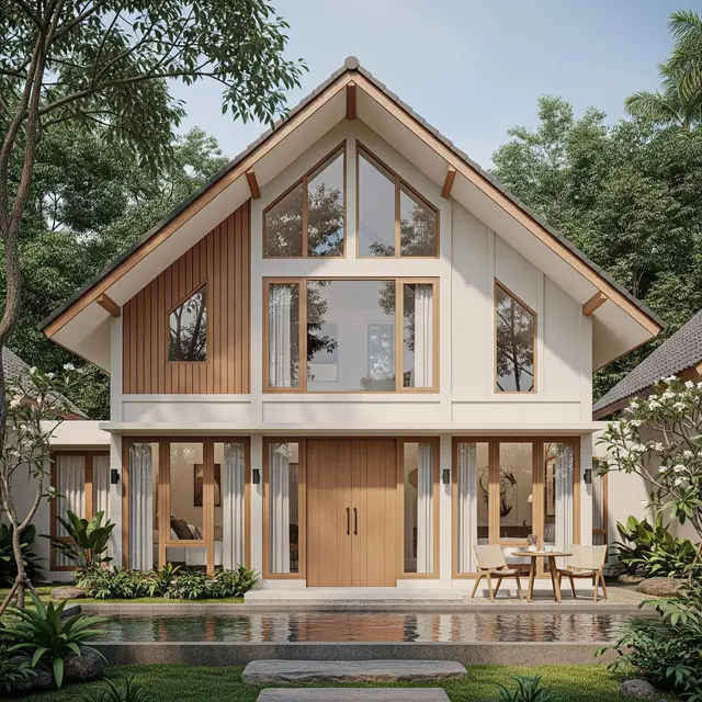 Inspirasi Model Rumah Atap Pelana