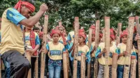 Penampilan Porimori dan Bambu Tada Pukau Pengunjung Festival Morotai 2019