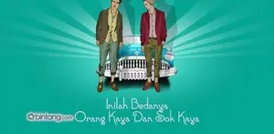 Bedanya Orang Kaya dan Pura - Pura Kaya