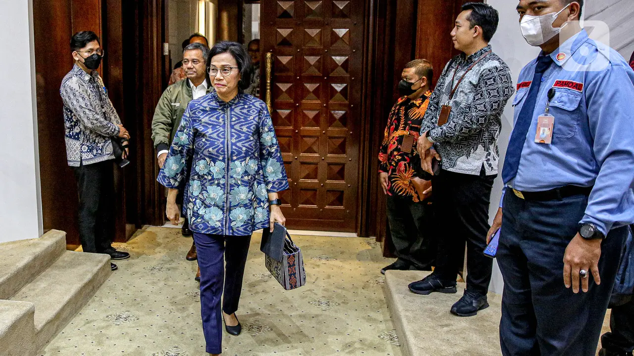Menteri Keuangan Sri Mulyani Bahas Dana Bagi Hasil Bersama Komisi XI DPR