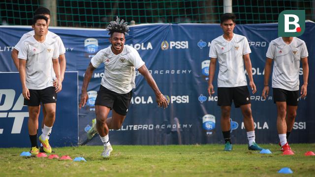 Latihan Timnas Indonesia U-20 untuk Persiapan Kualifikasi Piala Asia U-20 2023