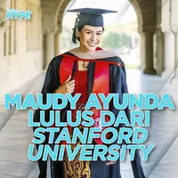 Maudy Ayunda Lulus S2 dari Stanford University