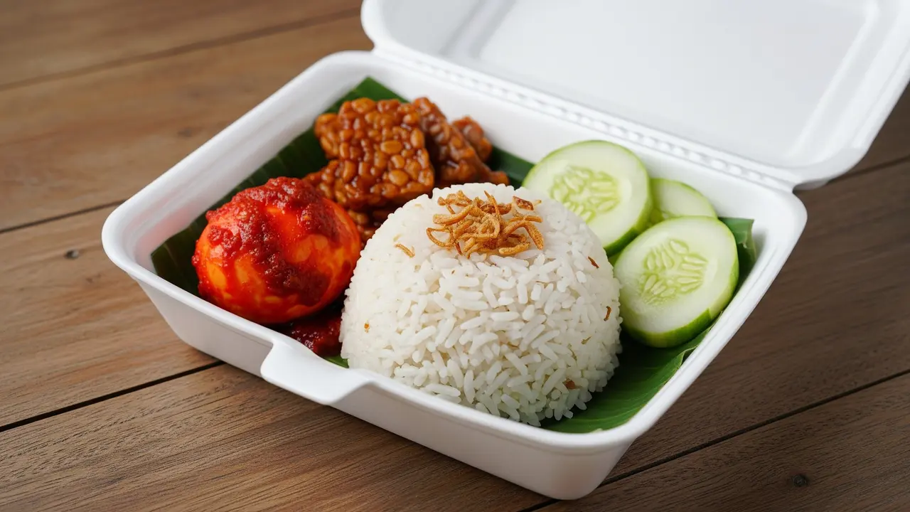 Menu Takjil Nasi Budget Rp10 Ribuan Per Porsi Nasi Uduk Sederhana
