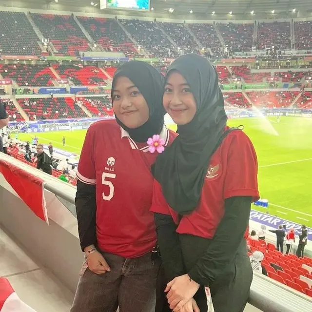 8 Potret Adiba Khanza Susul Egy Maulana ke Qatar Ini Curi Perhatian