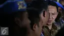 Basuki Tjahaja Purnama atau Ahok memilih bungkam usai diperiksa Bareskrim, Jakarta, Selasa (22/11). Ahok diperiksa selama 8,5 jam dengan 27 pertanyaan oleh tim penyidik. (Liputan6.com/Johan Tallo)