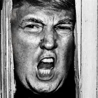 Bagaimana ya jadinya jika wajah Donald Trump terdapat pada setiap adegan terkenal film horror?