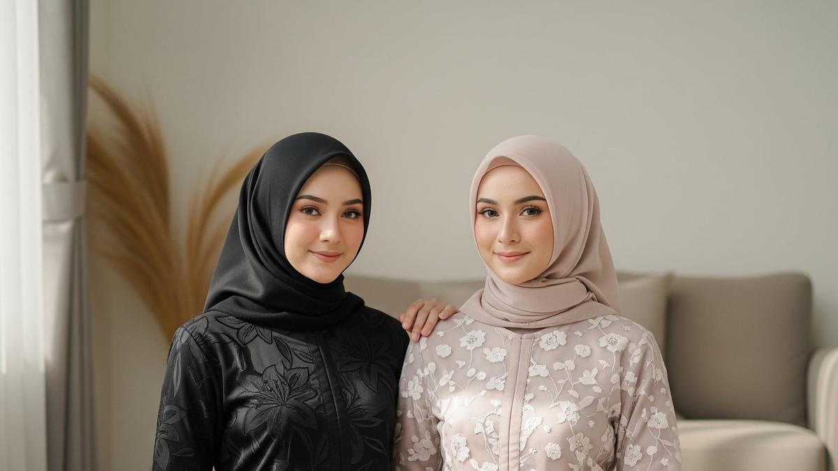 10 Gamis Muslimah Motif Bunga Besar Paling Adem 2025, Stylish &amp; Anti Gerah Sepanjang Hari
