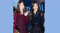 Dua personel Girls Generation bersaing ketat demi meraih penghargaan sebagai seleb terpopuler dalam Baeksang Awards ke 50.