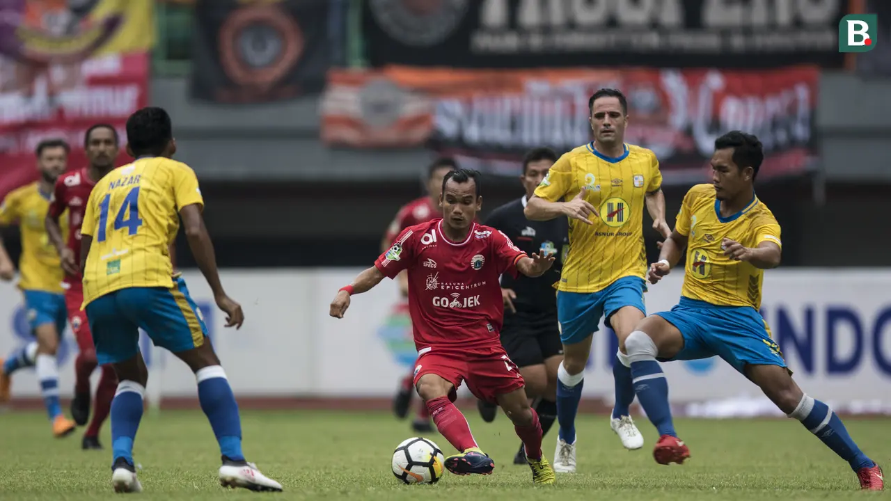 Persija Jakarta Vs Barito Putera