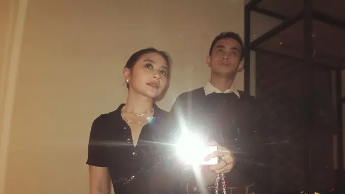 Potret Couple Omara Esteghlal dan Prilly Latuconsina di Singapura, Kompak Bergaya Clean dan  Minimalis