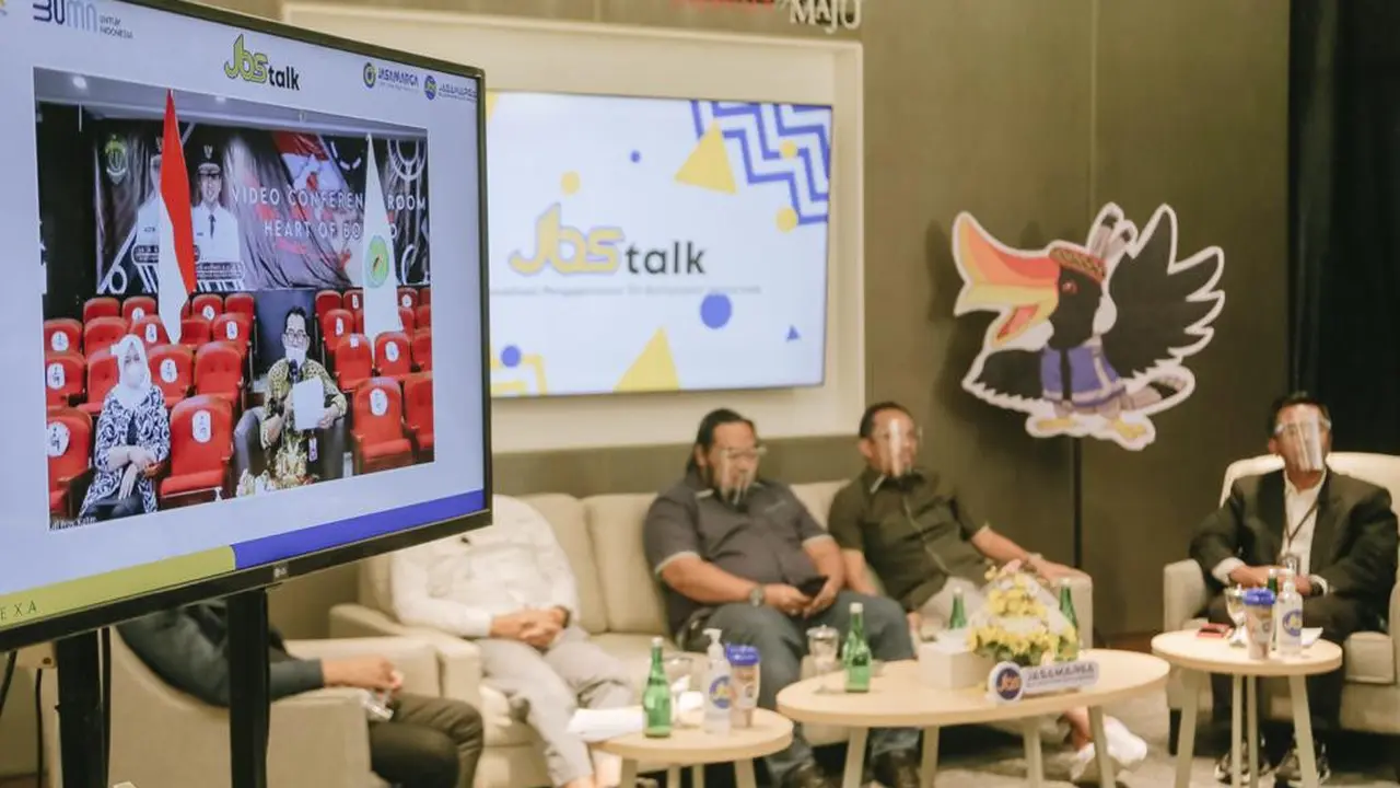 Kegiatan JBS Talk secara virtual, Senin (6/9/2021).