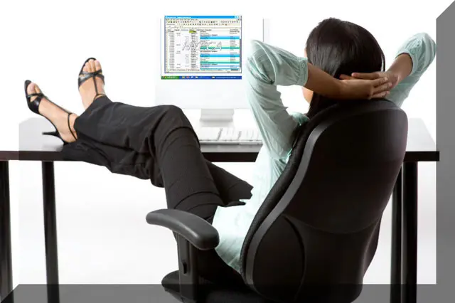 nyaman di ruang kerja