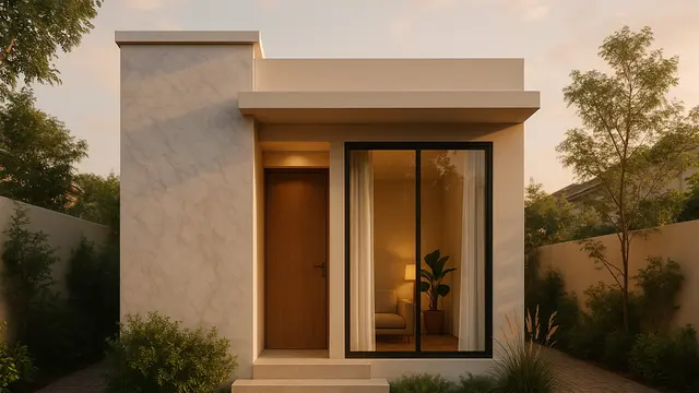 Model Rumah 4x6 Meter Mewah ala Minimalis