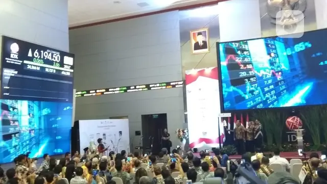 Presiden Jokowi tutup perdagangan bursa di tahun 2018