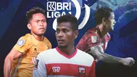 Liga 1 - Andik Vermansah, Zulfiandi, Irfan Bachdim (Bola.com/Adreanus Titus)