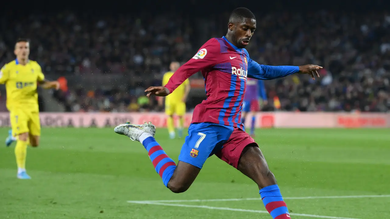 Ousmane Dembele - Barcelona - Liga Spanyol  - 19 April 2022