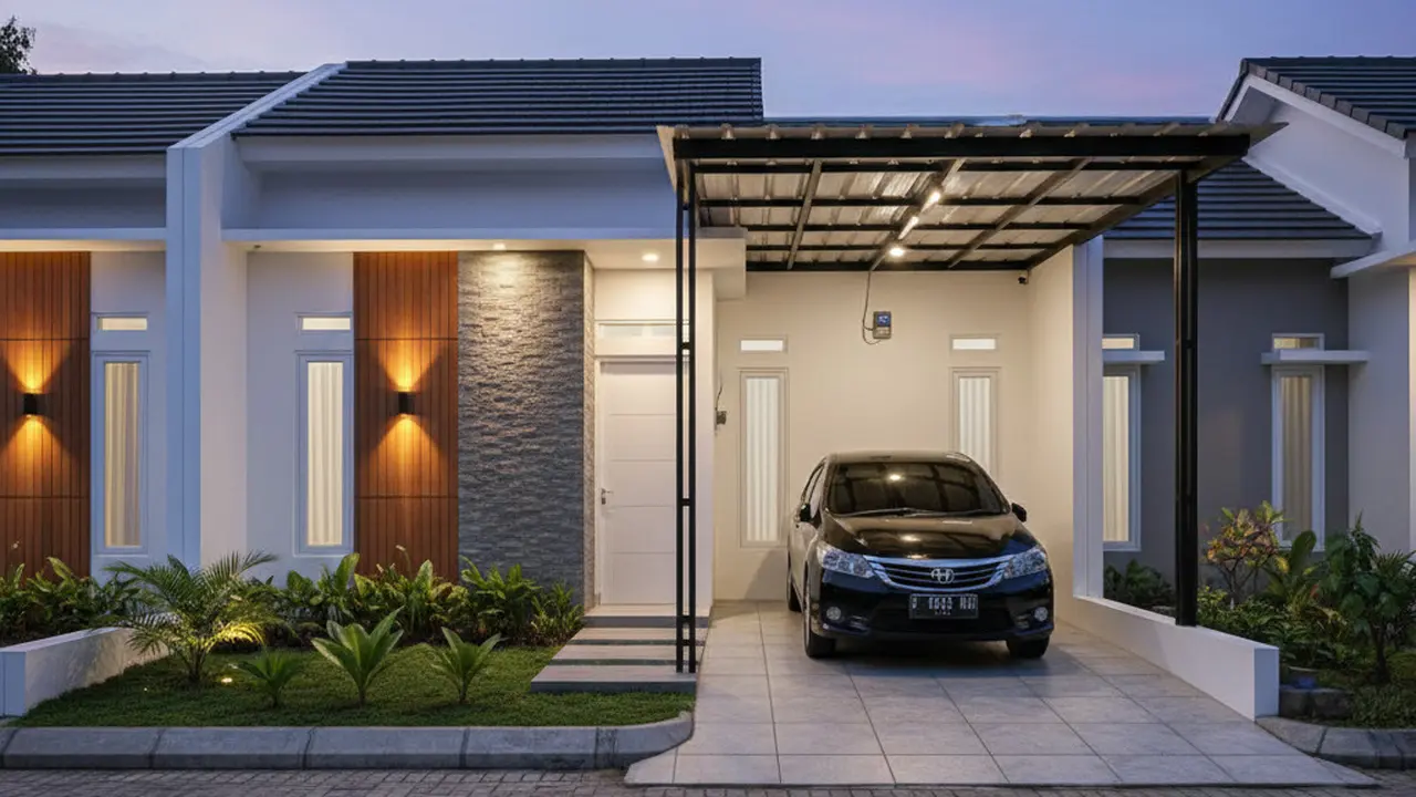 Model Carport Keramik Anti Licin