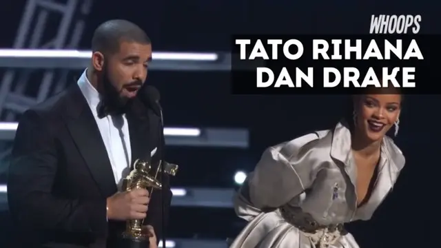 Drake memberikan pelukan mesra di atas panggung saat Rihanna menerima penghargaan. Beberapa bukti yang menunjukkan hubungan spesial keduanya