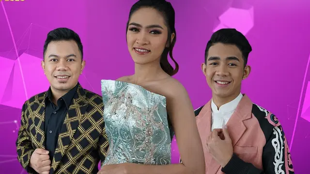 Tiga kontestan yang bakal berlaga di grand final Kontes Dangdut Indonesia (ist)