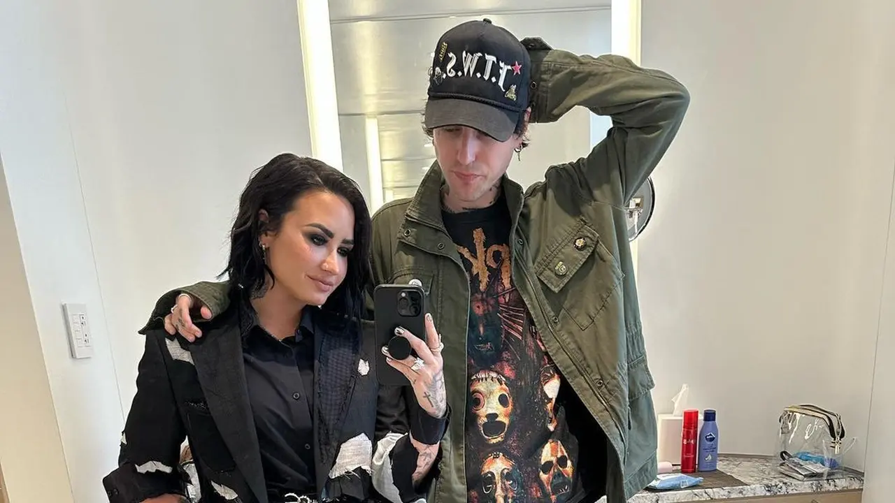 Demi Lovato dan Jutes. (Instagram/ jutesmusic)
