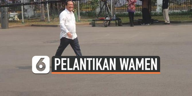 VIDEO: Eks Bendahara TKN, Sakti Wahyu Trenggono Datang ke Istana
