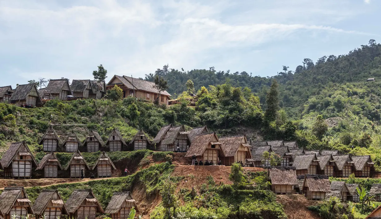 Untuk diketahui, Seren Taun merupakan tradisi yang sudah mengakar dalam kebudayaan masyarakat Sunda yang agraris. (Aditya AJI/AFP)
