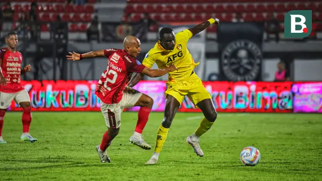 FOTO Bali United Vs Persik Kediri
