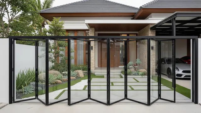 Model Pagar Rumah Lipat Modern Hemat Ruang