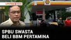 Imbas menipisnya stok BBM, sejumlah gerai SPBU swasta terpaksa hanya berjualan makanan dan minuman. Alih-alih menambah kuota impor BBM untuk SPBU swasta, Menteri ESDM memastikan para pengelola SPBU swasta harus setuju membeli BBM dari Pertamina denga...