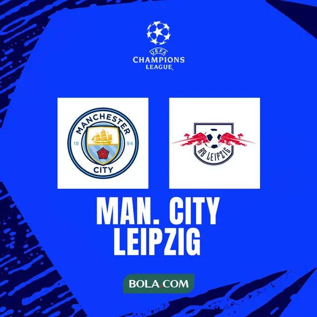 Liga Champions - Manchester City Vs Leipzig