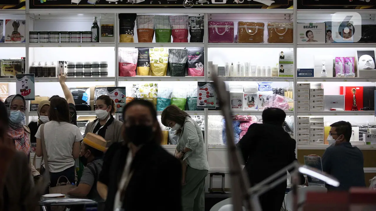 Ratusan Produk Kecantikan Dipamerkan di Cosmobeaute Indonesia 2022