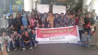 Mahasiswa Muslim di Manado menolak ormas intoleran (Liputan6.com / Yoseph Ikanubun)