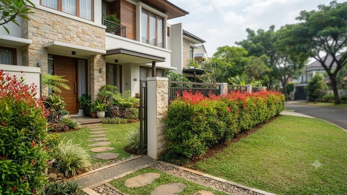 12 Tanaman Hias yang Cocok Diletakkan di Depan Pagar, Bikin Tampilan Rumah Makin Estetik