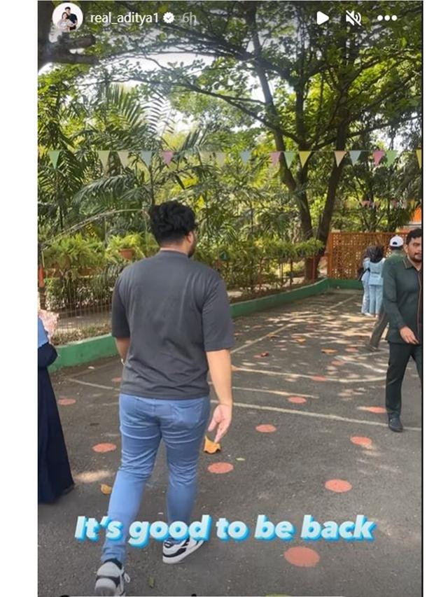 6 Potret Haru Ammar Zoni Jemput Putranya di Sekolah Usai Bebas dari Penjara