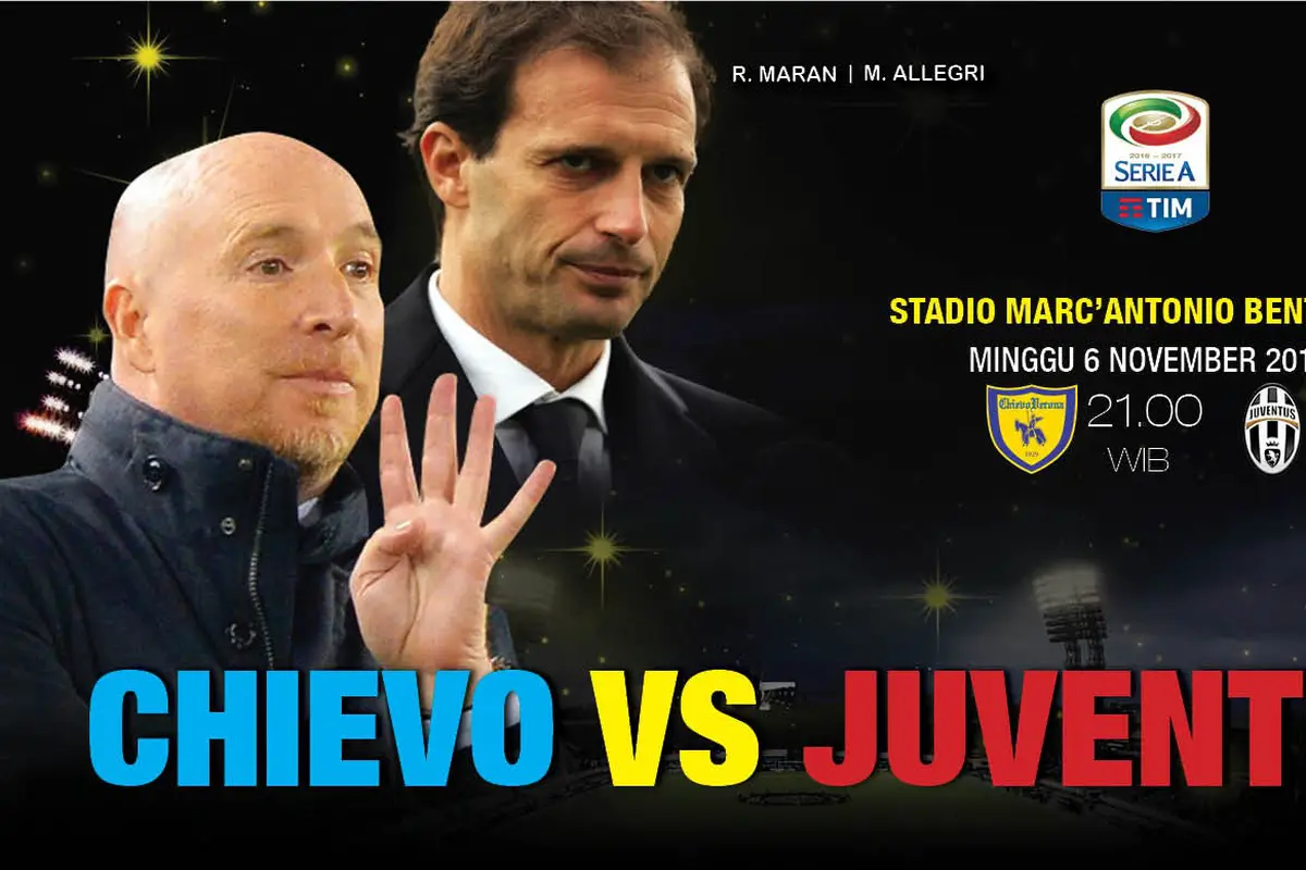 Prediksi Chievo Vs Juventus 