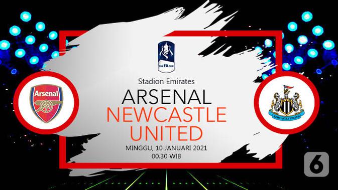 Prediksi Piala FA Arsenal vs Newcastle : The Gunners ...
